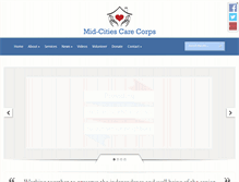 Tablet Screenshot of midcitiescarecorps.org